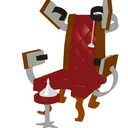 ザックレー総統の椅子（に似た椅子）