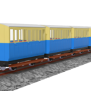 スカーロイ鉄道の4輪客車
