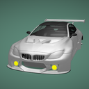 BMW ///M6 GT3 2016 Concept 製作途中