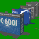 PC-6001/6601シリーズの実機の箱のペーパークラフト