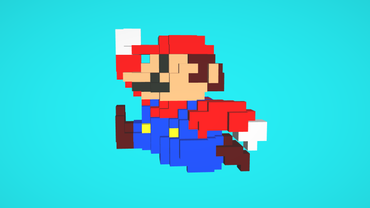 8 Bit Mario しりこーん さんの作品 ニコニ立体