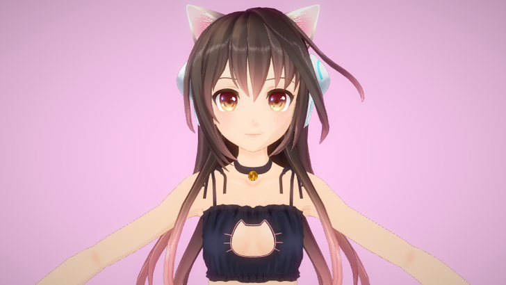 猫コスチューム mmd