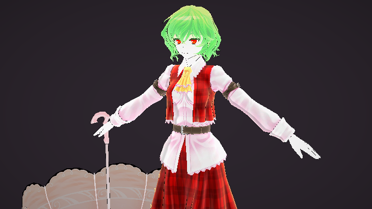 mmd 風見幽香 服