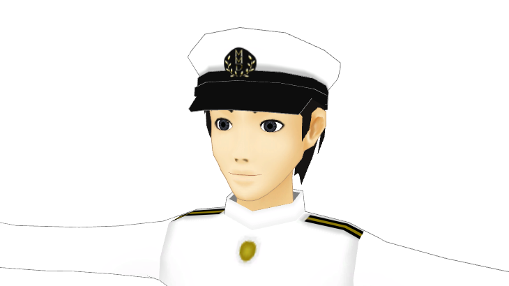 人気 艦これ提督服mmd