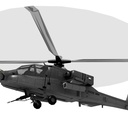 AH-64 Apache MMDモデル