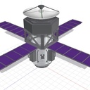 人工衛星MMDモデル