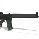 AR-18 MMDモデル