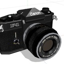 Canon F-1 MMDモデル