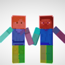 【Minecraft】カスタムスキン可 MMDモデル