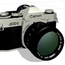 Canon AE-1 MMDモデル