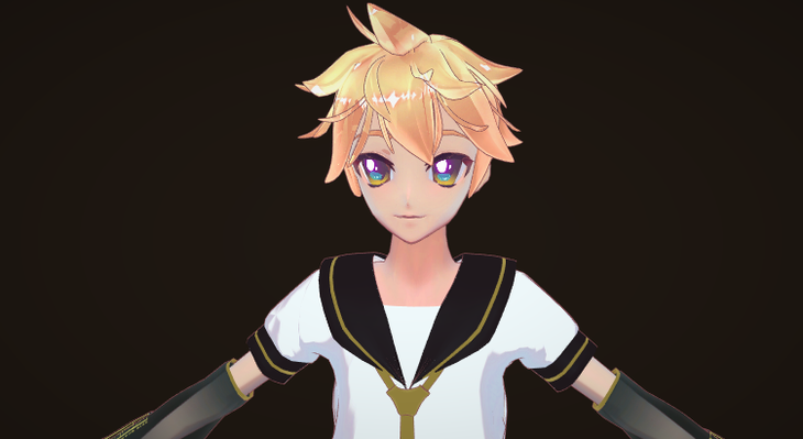 鏡音 レン / Kagamine Len (V1.1)」 / SIMH さんの作品 - ニコニ立体