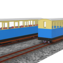 スカーロイ鉄道のボギー客車