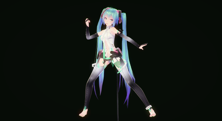 MMD】ゴーストルール（モーション配布）」 / moka さんの作品 - ニコニ立体