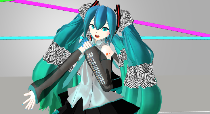 mmd オファー 服 切り取り