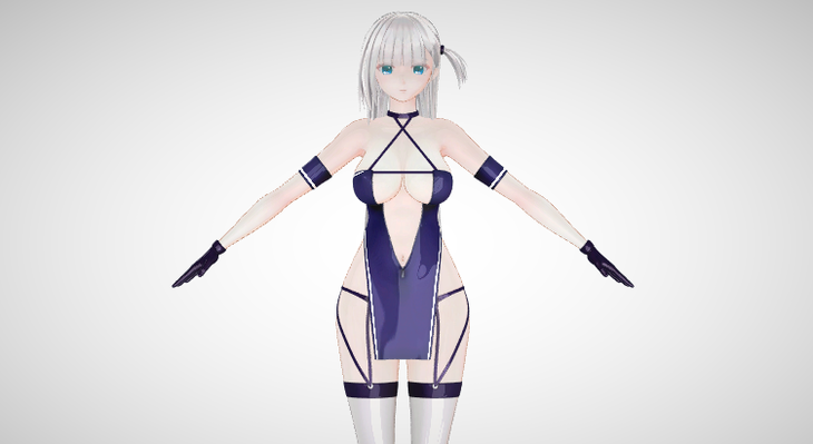 MMDアズールレーン 翔鶴レースクイーン」 / SPS さんの作品 - ニコニ立体